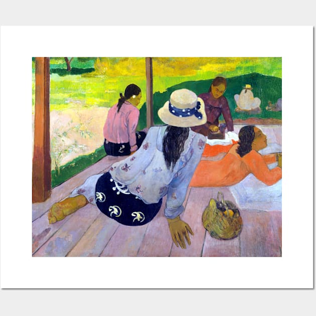 Paul Gauguin The Siesta Wall Art by pdpress